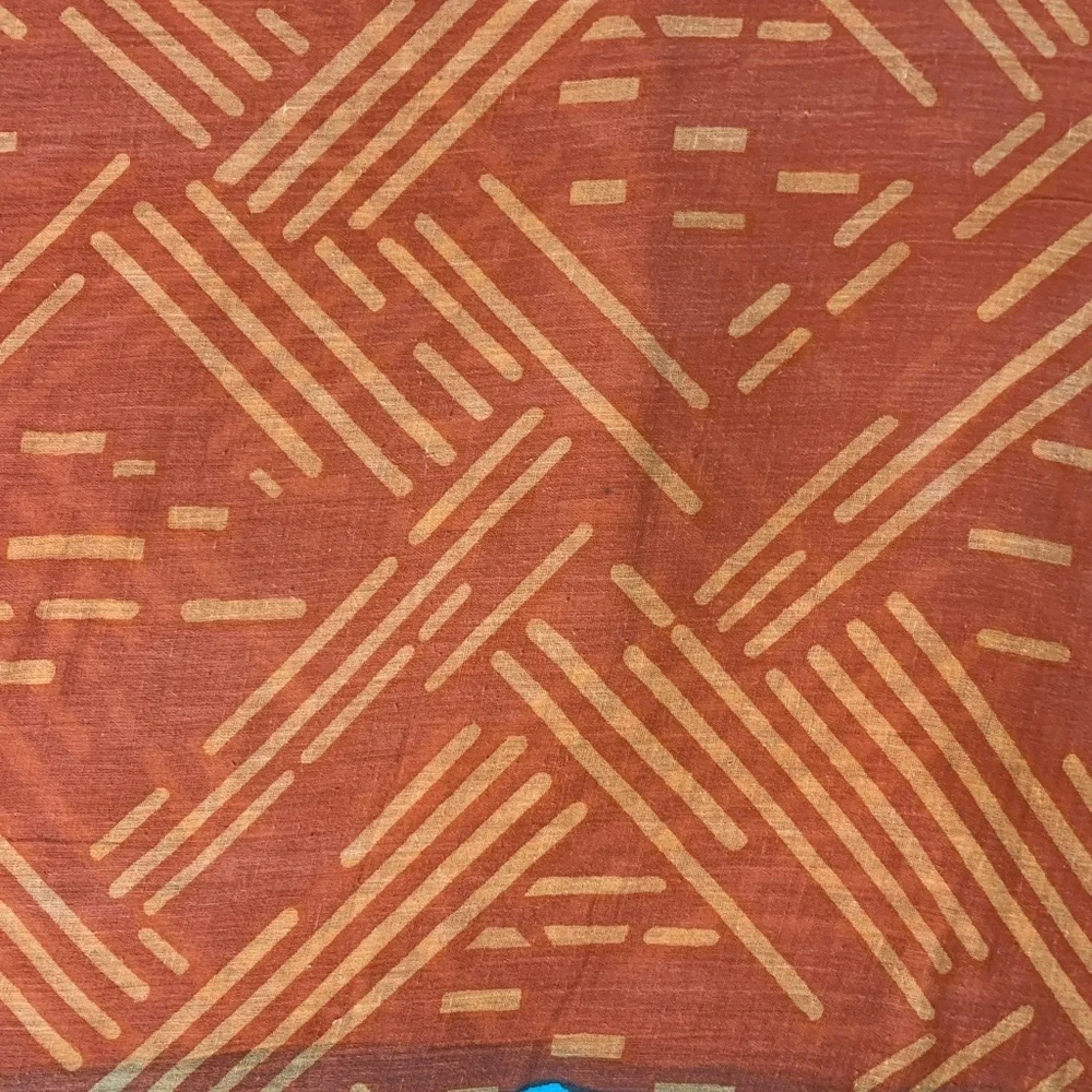 PHAS cotton fluorescent tribal Indian print scarf